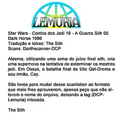 28 Contos dos Jedi - A Guerra Sith - 05 de 06.cbr