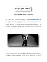 Erotic Massage why it is important pdf massagegaymadrid.pdf
